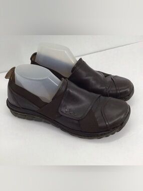 Romika Women’s Mary Jane Leather Flat Loafers Casual Career Brown Size 37